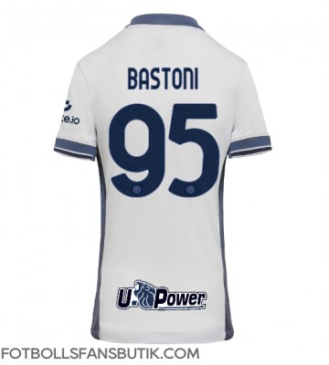 Inter Milan Alessandro Bastoni #95 Replika Bortatröja Damer 2024-25 Kortärmad